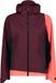 CMP Damesjack met capuchon Unlimitech Bordeauxrood Colorblock XXL