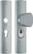 AXA 6665 Veiligheidsbeslag Curve Plus S-knop PC55 anti-kerntrek F1