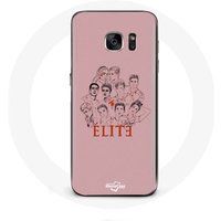 Maniacase Hoesje voor Samsung Galaxy S7 Edge Elite Seizoen 5 Poster Karakters Fanart Logo