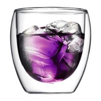 Bodum Pavina Verres à double paroi 25cl - 2 pièces
