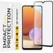 Techsuit Film de protection d'écran pour Samsung Galaxy A32 A325, Verre trempé, Full Glue, Noir