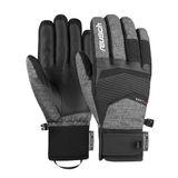 Reusch Venom R-TEX winterhandschoenen, extra warm, waterdicht en ademend, zwart/grijs, 6,5 heren, zwart/grijs, 6,5