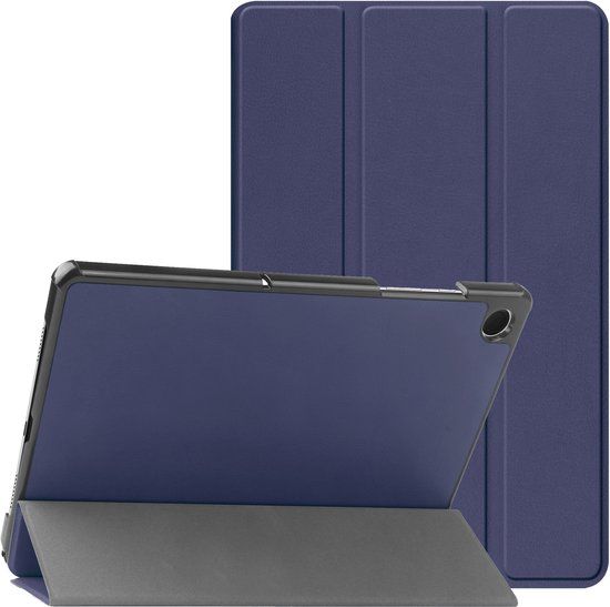 imoshion Tablet Hoes - Geschikt voor Samsung Galaxy Tab A11 Plus - Trifold Bookcase - Donkerblauw