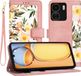 Techsuit Hoesje geschikt voor Xiaomi Redmi 13C 4G/Xiaomi Poco C65 - FlipCraft Book Wallet Case met koord - Sweetheart Pink