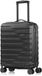 Pack Easy Clipper by Pack Easy Kosmo 4 wielen Cabinewagen 55 cm - Harde bagage - TSA slot - zwart