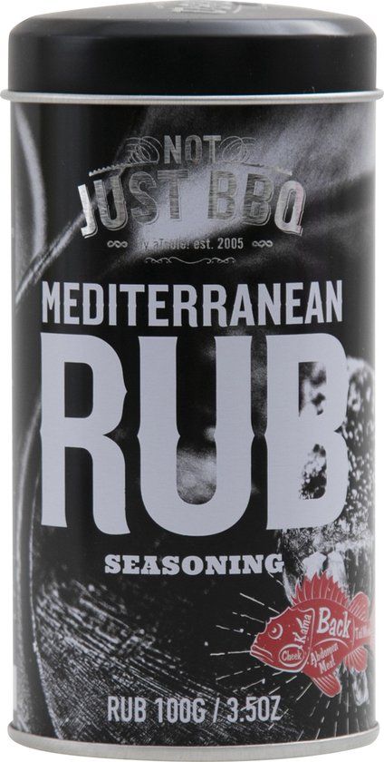 Foodkitchen Not Just BBQ Mediterranean Rub 140 gram