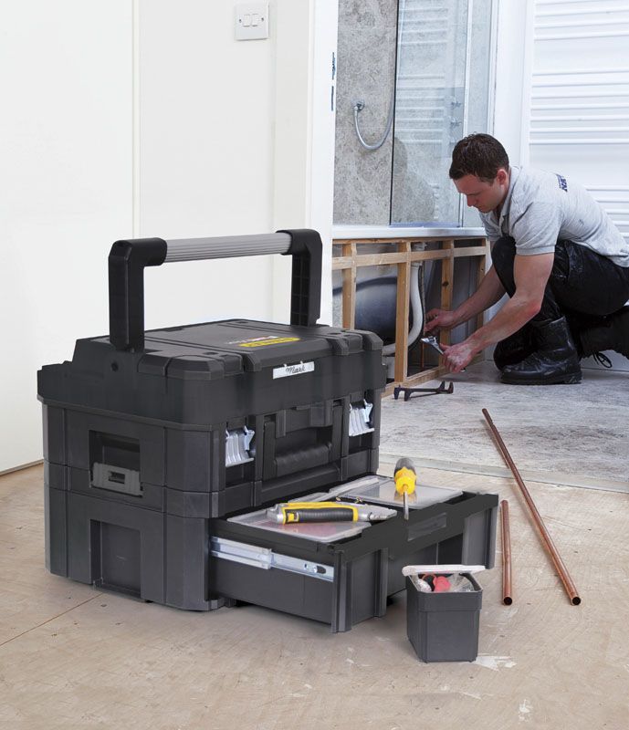 Stanley FATMAX TSTAK III Diepe Lade - Zwart - Gereedschapskoffer