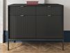 Buffet NORYA 2 portes 2 tiroirs noir