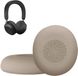 kwmobile 2x oorkussens geschikt voor Jabra Evolve 2 75 - Earpads voor koptelefoon in goud