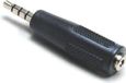 BKL Electronic 1102054 Jackplug-adapter Jackplug male 3,5 mm - Jackplug female 3,5 mm Stereo Aantal polen: 4 Inhoud: 1
