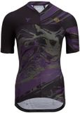 Silvini Women's jersey Catirina Black/Plum L Short sleeve
