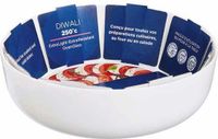 Luminarc Serveerschaal Diwali Wit Glas (22 cm)