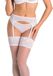 Teyli Klassieke Jarretelhouder Dames van Mesh – Elegant & Comfortabel Lingerie - Jarretelhouder Transparant Design - Jarretelriem met Perfecte Pasvorm voor Kousen