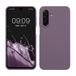 kwmobile telefoonhoesje geschikt voor Samsung Galaxy A17 4G / 5G - Hoesje met siliconen coating - Smartphone case in Bleke iris