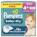 Pampers Baby-Dry Maat 4+ Maandbox 108 Luiers