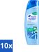 Head & Shoulders 10 x Anti-Roos Shampoo Pure Intense Extra Verkoelend 250 ml Voordeelverpakking