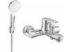 Mexen Kama R05 robinet de baignoire avec ensemble de douche, chrome - 7253R05-00