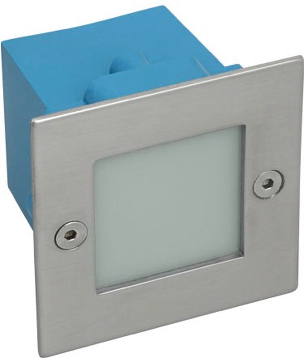 ABC-LED LED traptrede verlichting - Neutraal wit - Vierkant - 70 x 70mm - Grijs
