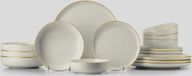Elegante Asir | Dinerset | 16-delig | Veelkleurig | 4 personen | Porselein | Magnetronbestendig | Vaatwasserbestendig