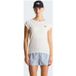 The North Face Tanken Hardloopshirt Dames - crème, Maat S