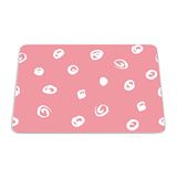 Bonamaison Rechthoekige muismat met digitale print, antislip onderkant, voor kantoor en thuis, 22 x 18 cm