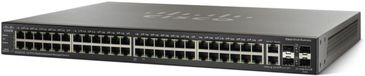 Cisco SG500-52MP Managed L2 Gigabit Ethernet PoE Switch Zwart