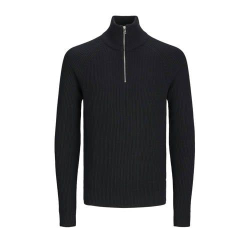 JACK & JONES PLUS SIZE Gebreide trui Zwart