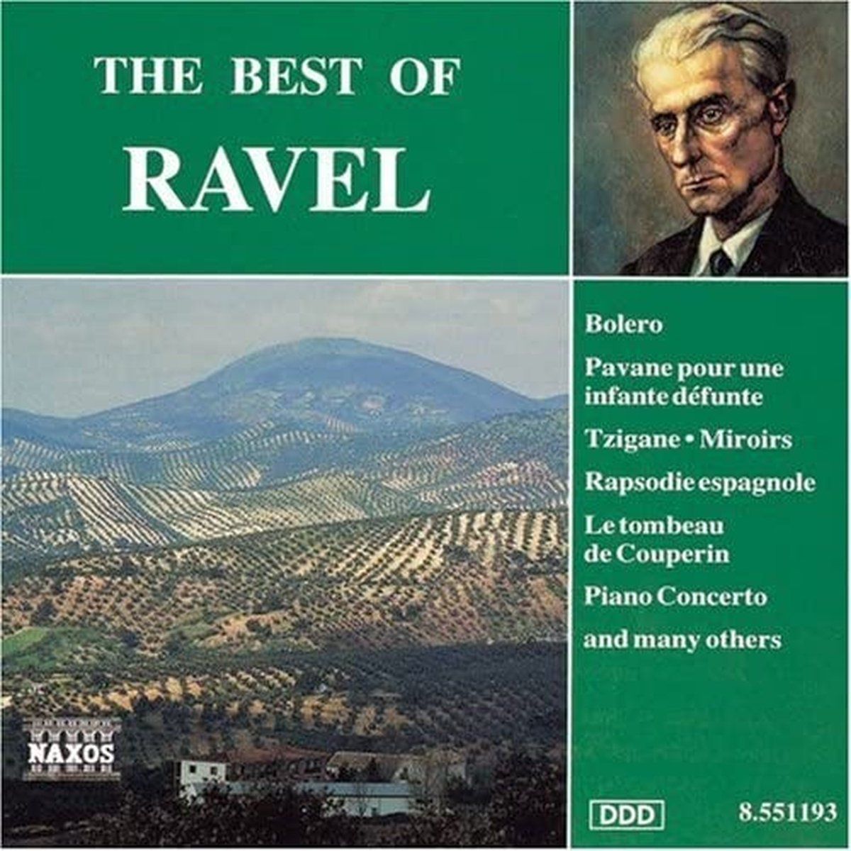 OUTHERE Various Artists - Best of Ravel: Bolero, Alborada Del Gracioso, Rapsodie Espagnole, Tzigane & More (CD)