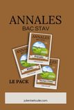 Pack Independently Published Pack Bac STAV matières générales 2026 Paperback