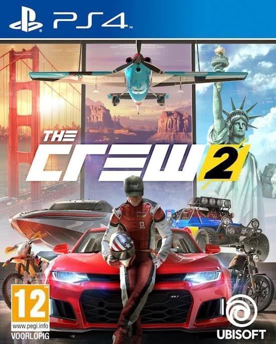 Ubisoft The Crew 2 (Ps4) - PlayStation 4-games - Race - 12 jaar en ouder