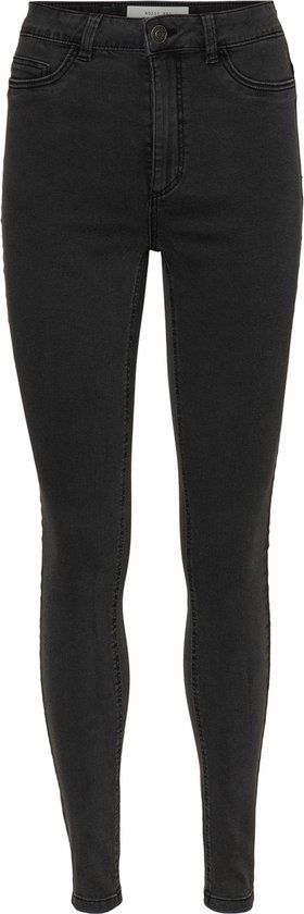 Noisy May NMCallie HW Skinny Jeans Vrouwen donkergrijs