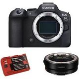 Canon EOS R6 Mark II + Anneau adaptateur EF-EOS R + Kingma batterie 2000mAh (Canon LP-E6NH)