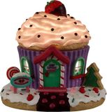 Lemax Strawberry Bungalow