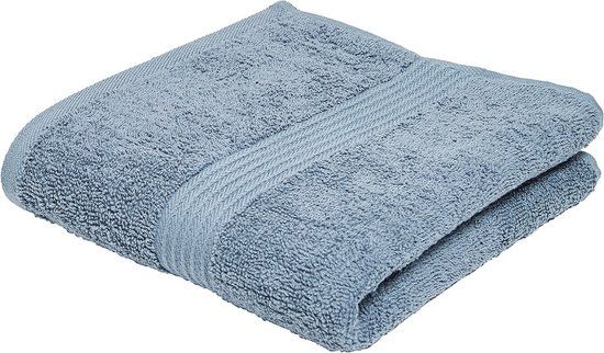 Badhanddoek ESSENTIAL - Leigrijs - 50x90 cm - Katoen