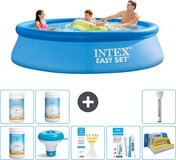 Intex Easy Set Zwembad - Rond - 305 cm - Blauw - Compleet met accessoires