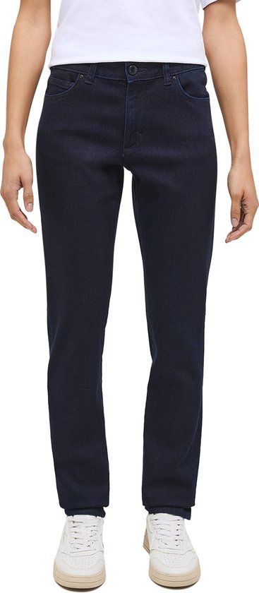 Mustang Crosby Relaxed Fit Jeans - Dark Blue Denim - Women's W27/L32