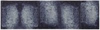 vidaXL Keukentapijt Blauwe Schaduw 150 x 45 cm 100% Polyamide Wasbaar