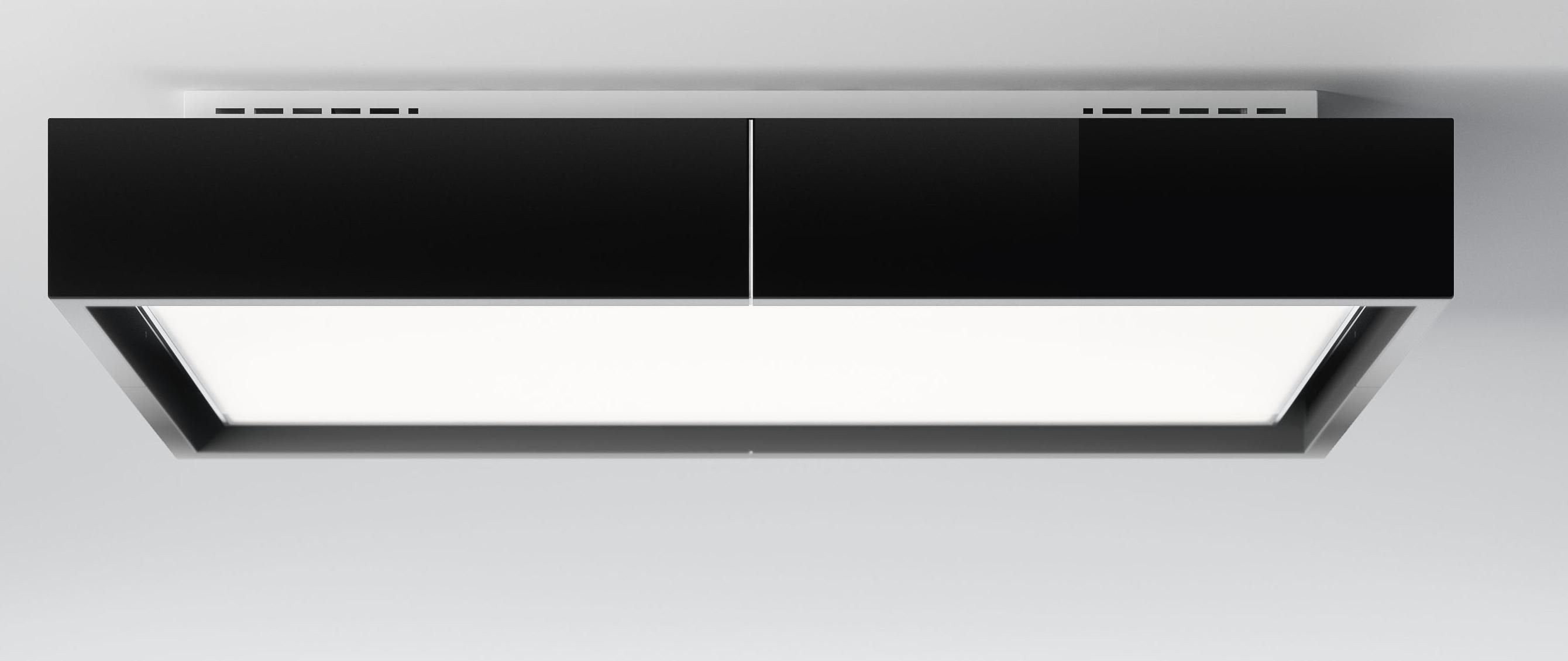 Falmec Vega - Plafond inbouw afzuigkap - Zwart - 600 m³/uur