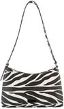 SEIDENFELT MANUFAKTUR Fjone Shoulderbag Zebra zwart