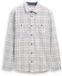 Tom Tailor Regular fit corduroy overhemd met ruitjesmotief - Maat S - white blue cord check