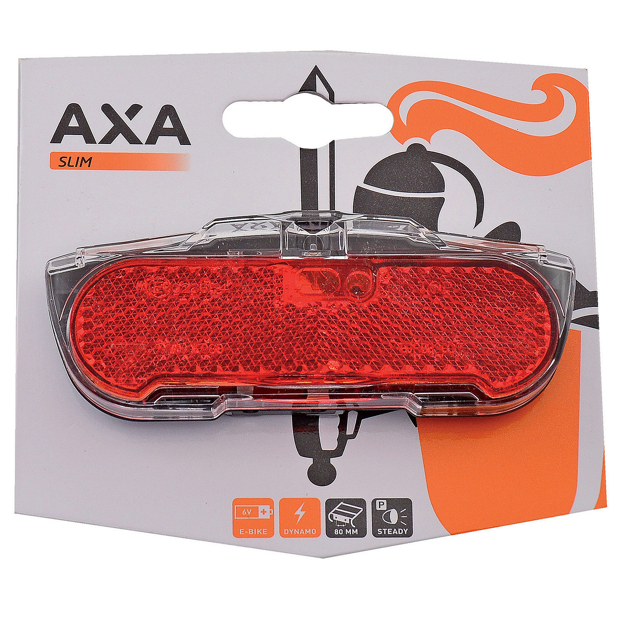 Axa Fietsverlichting - Achterlicht - Zwart