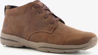 Skechers Harper Melden veterschoenen bruin - Maat 41