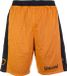 Spalding Essential Reversible Basketbalshort Heren Basketbalbroek - Maat M - Mannen - oranje/zwart