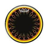 Remo PA-1022-C2 Graphic Round Flames 22 inch bassdrumvel