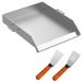 VEVOR Plaque de cuisson en acier inoxydable