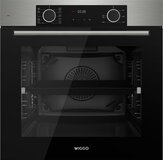 Wiggo WO-BFA610(X) Inbouw Heteluchtoven - Airfry-functie - 73L - Rvs