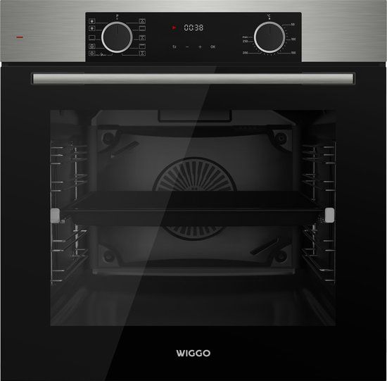 Wiggo WO-BFA610(X) Inbouw Heteluchtoven - Airfry-functie - 73L - Rvs