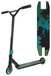 Panda - Untwist Aluminium Scooter Zwart, Blauw