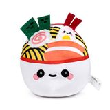 Puckator Superzacht pluche kussen – Nori de schaal van Ramen Kawaii – Foodiemals Squidglys