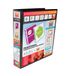 Elba Panorama Presentatieband A4+ 40 mm Capaciteit, 4 D-Ring, Zwart, 1 Map